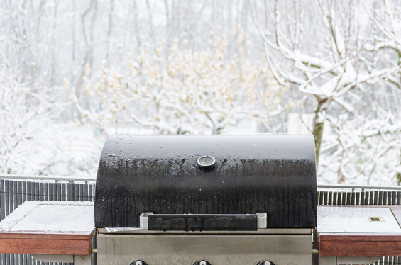 Ein Gasgrill: Perfekt zum Wintergrillen