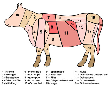 Fleisch grillen: Die Fleischarten des Rinds
