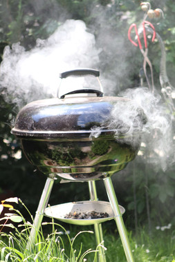 Indirektes Grillen mit dem Kugelgrill